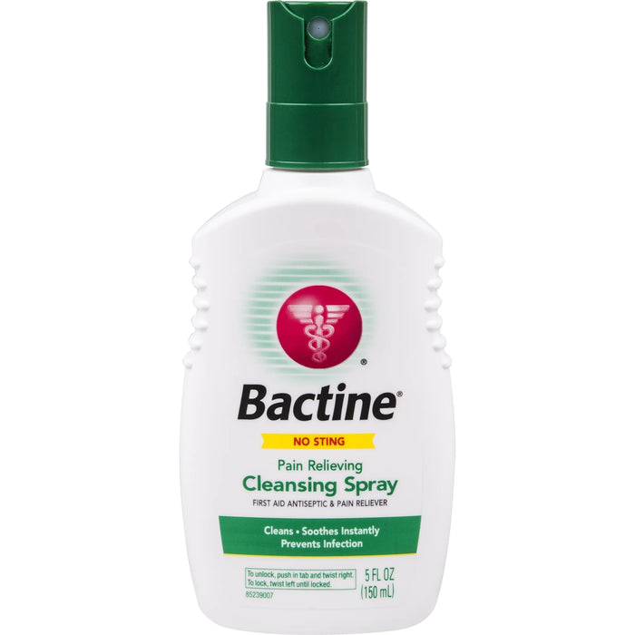 Bactine max wound wash