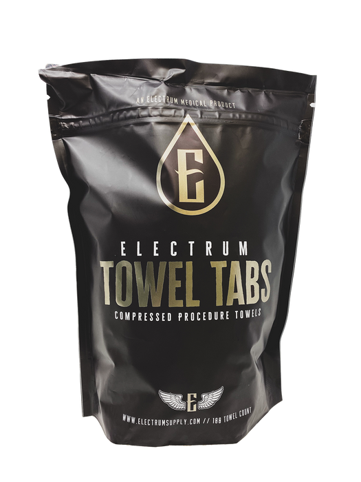 Electrum Towel Tabs - The Tattoo Supply Company