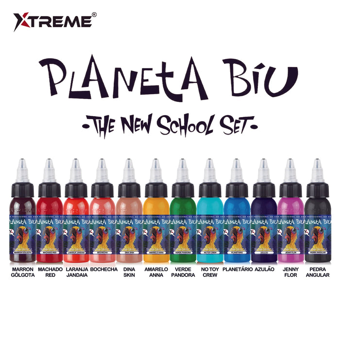 Xtreme Ink Planeta Biu Set - The Tattoo Supply Company