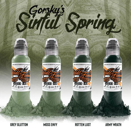 World Famous Gorsky’s Sinful Springs Set - The Tattoo Supply Company