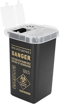Sharps container small 1L - The Tattoo Supply Company
