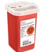 1 QT Sharps container - The Tattoo Supply Company