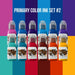 World Famous Primary #2 Color Set - The Tattoo Supply Company