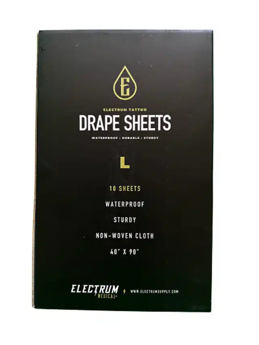 Electrum Drape Sheets - The Tattoo Supply Company