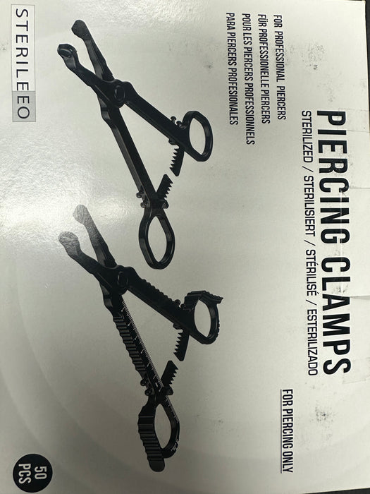 Disposable Piercing Multi-Functional Poli-Clamps - The Tattoo Supply Company