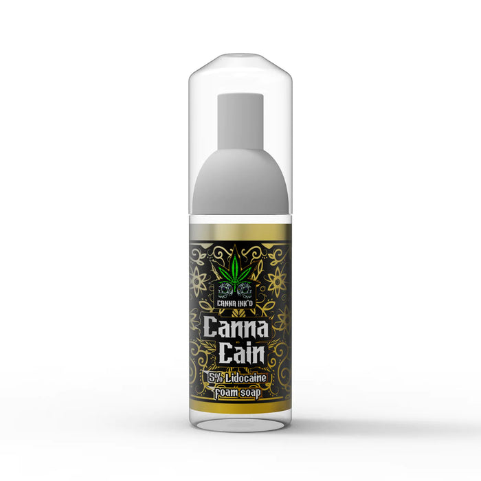 Canna Cain 5% Lidocaine Foam wash - The Tattoo Supply Company