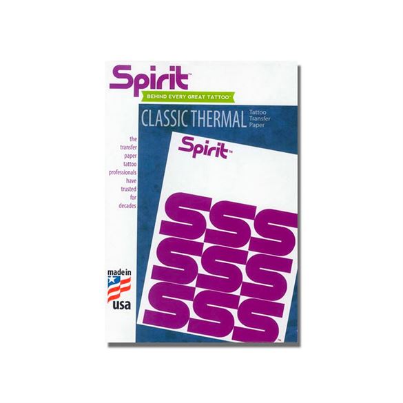 Spirit Classic thermal paper 8.5x11 - The Tattoo Supply Company